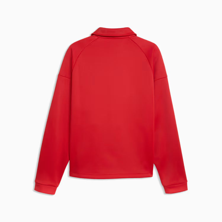 Scuderia Ferrari F1 Puma Men Red Race T7 Track Jacket product image 2, provided for visual reference and product detail