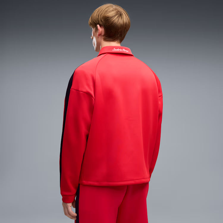 Scuderia Ferrari F1 Puma Men Red Race T7 Track Jacket product image 4, provided for visual reference and product detail