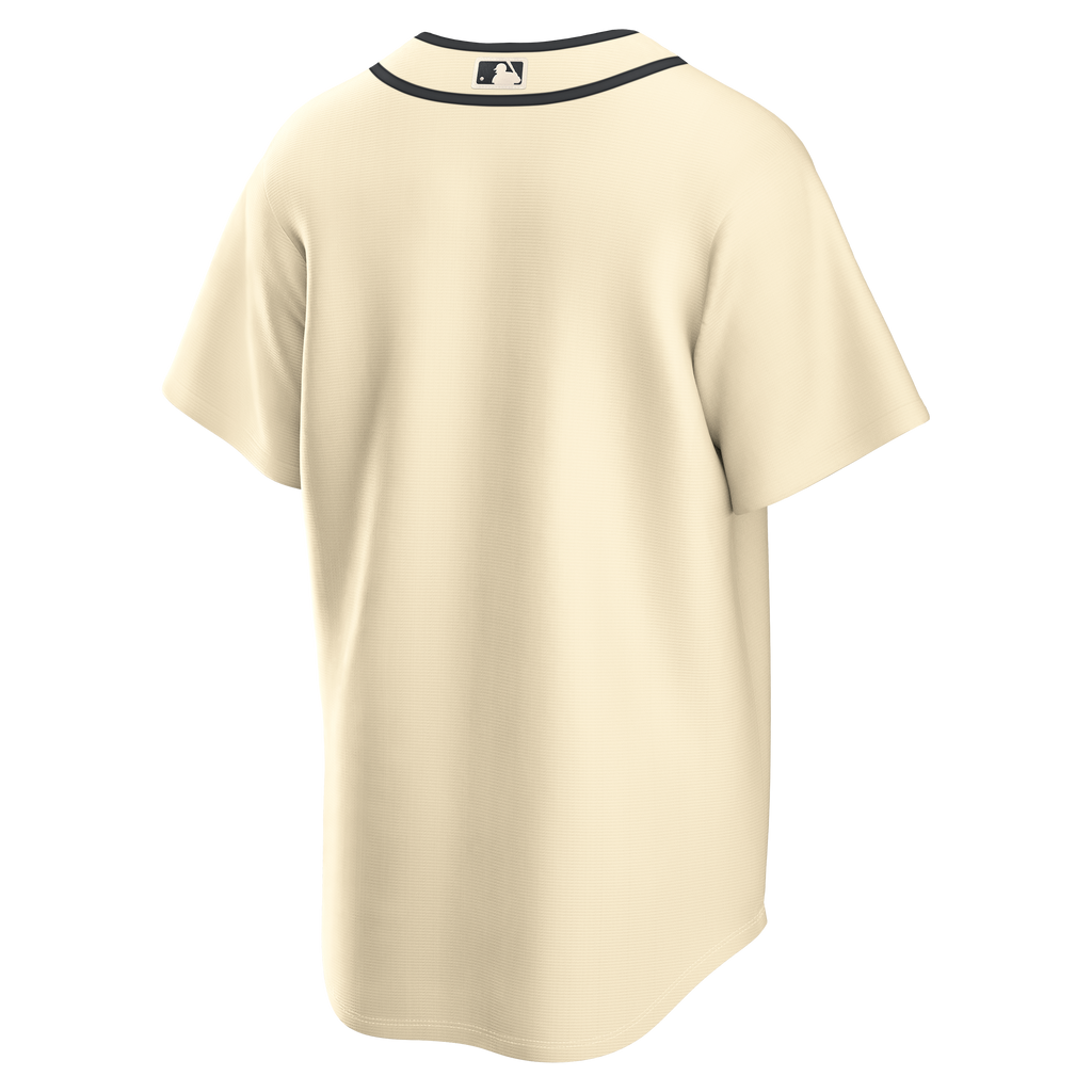 Seattle Mariners MLB Nike Men Cream Alternate Replica Jersey product image 2, provided for visual reference and product