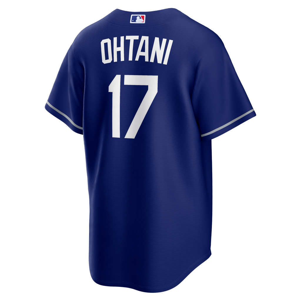 Shohei Ohtani Los Angeles Dodgers MLB Nike Men Royal Blue Alternate Replica Jersey product image 1, provided for visual