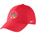 Canada Soccer FIFA Nike Men Red Classic99 Swoosh Flex Hat product image 1, provided for visual reference and product detail