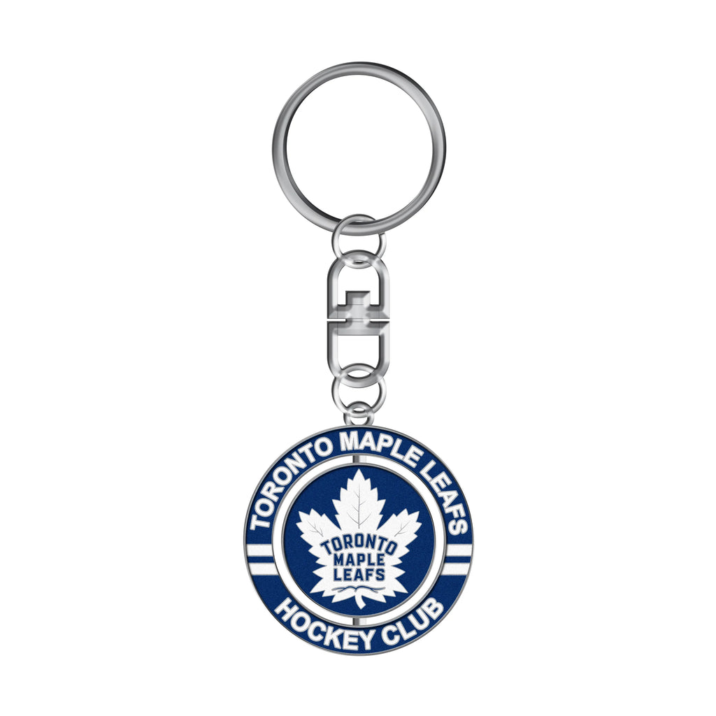 Toronto Maple Leafs NHL TSV Spinner Keychain product image 1, provided for visual reference and product detail review