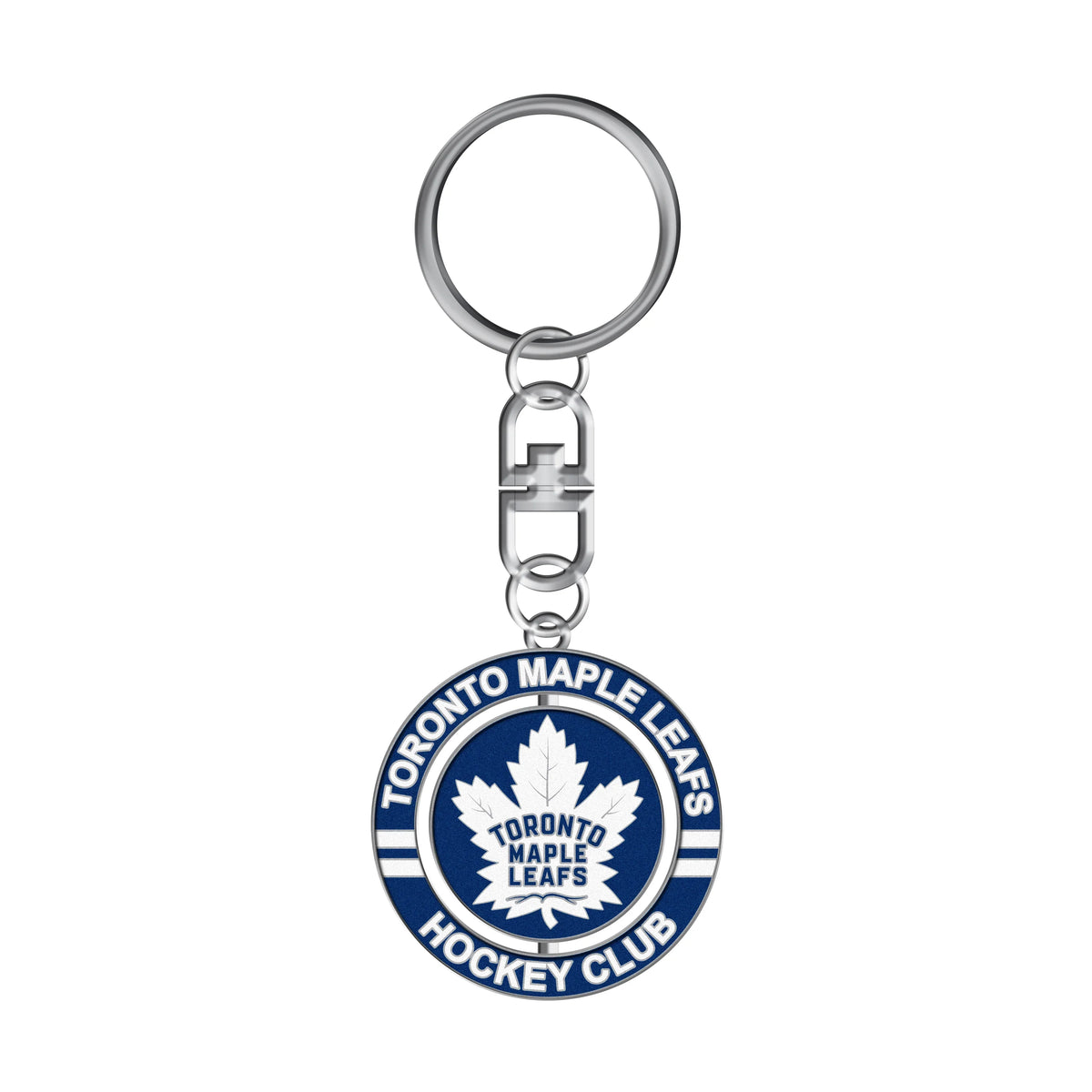 Toronto Maple Leafs NHL TSV Spinner Keychain product image 1, provided for visual reference and product detail review