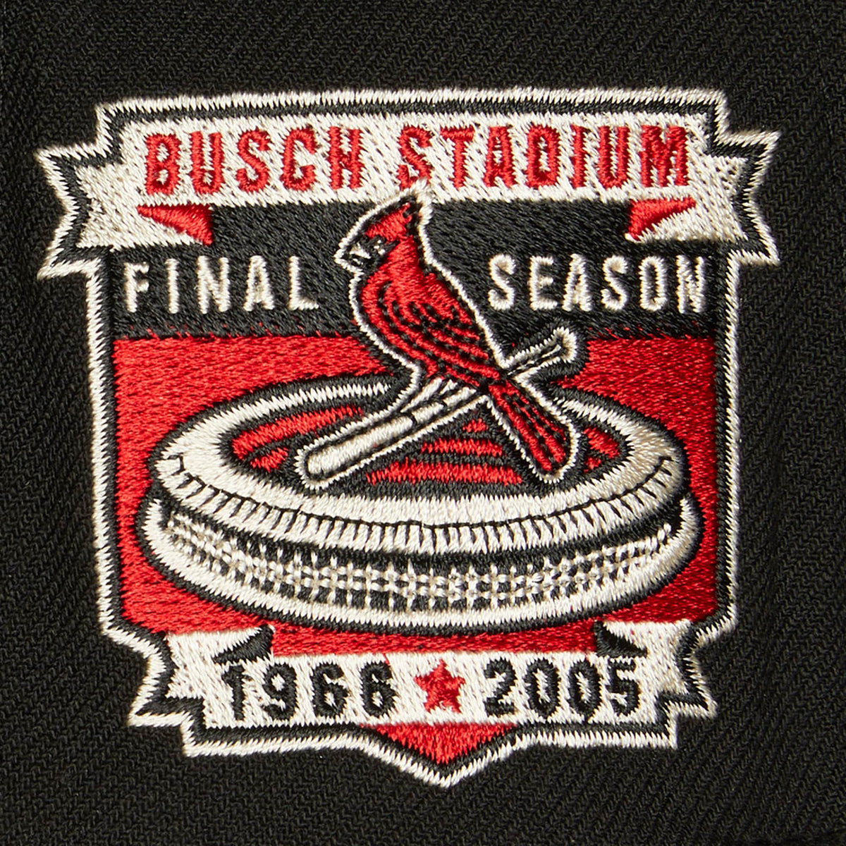 St. Louis Cardinals MLB Mitchell & Ness Men Black Team Classic Snapback product image 3, provided for visual reference and