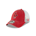 St. Louis Cardinals MLB New Era Men Red 9Forty Cooperstown Washed Trucker Adjustable Hat product image 1, provided for