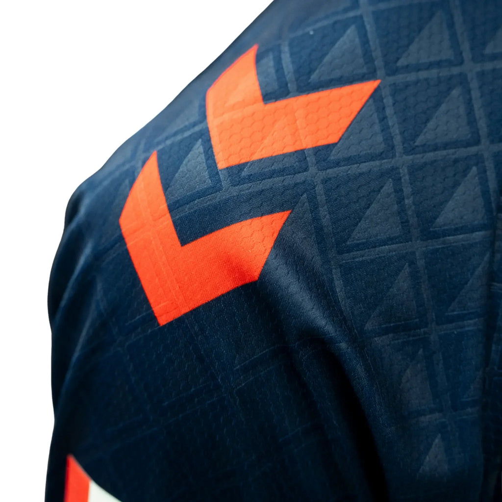 Supra FC CPL Hummel Men Navy 2026 Home Replica Jersey product image 5, provided for visual reference and product detail
