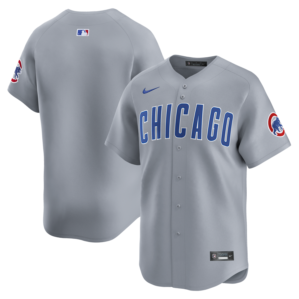 Chicago Cubs Nike Men Limited Away Jersey product image 1, provided for visual reference and product detail review