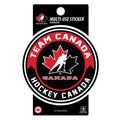 Hockey Canada IIHF 3" x 5" Team Arrow Multi-Use Sticker product image 1, provided for visual reference and product detail
