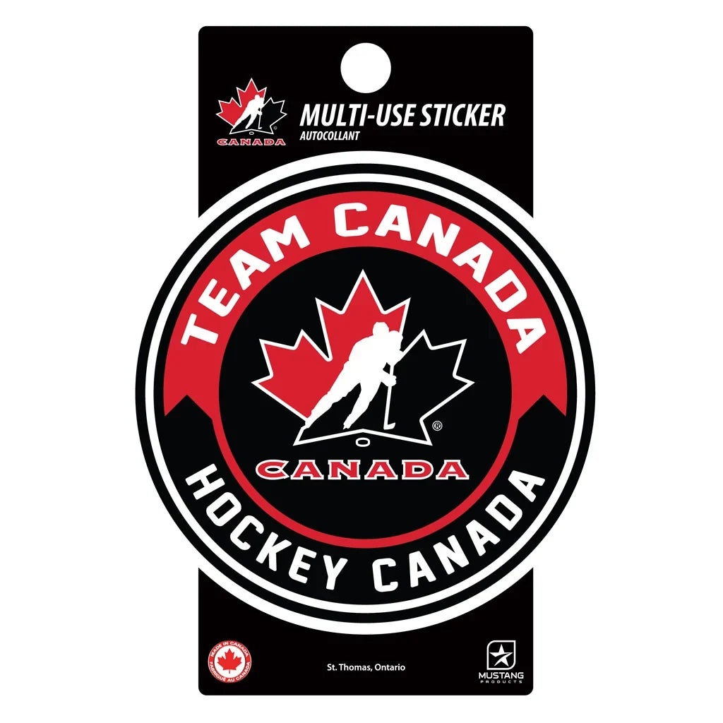 Hockey Canada IIHF 3" x 5" Team Arrow Multi-Use Sticker product image 1, provided for visual reference and product detail