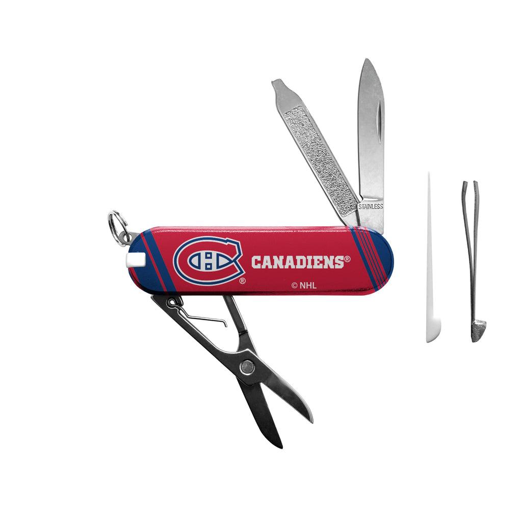 Montreal Canadiens NHL TSV Essential Pocket Multi Tool product image 1, provided for visual reference and product detail