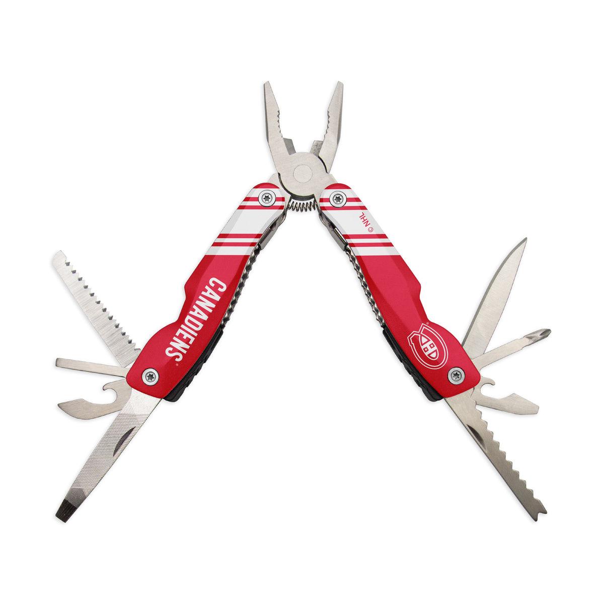 Montreal Canadiens NHL TSV Utility Multi Tool product image 1, provided for visual reference and product detail review