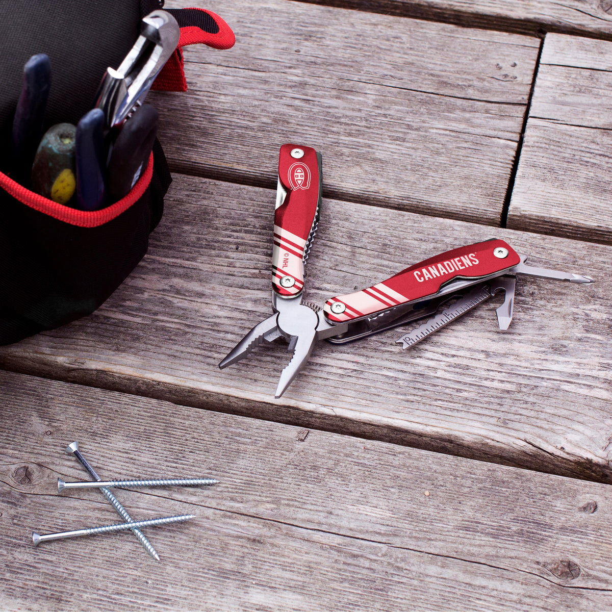 Montreal Canadiens NHL TSV Utility Multi Tool product image 4, provided for visual reference and product detail review