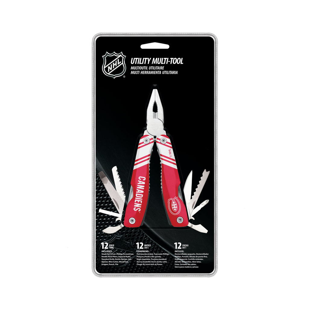 Montreal Canadiens NHL TSV Utility Multi Tool product image 2, provided for visual reference and product detail review