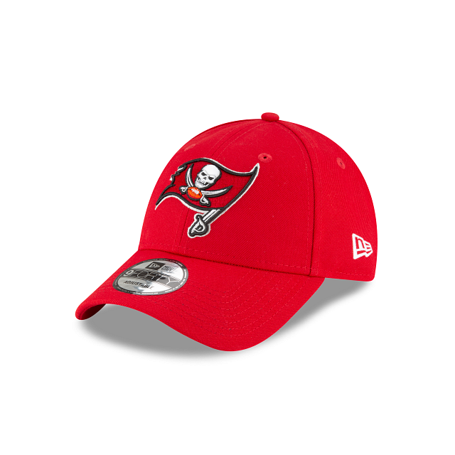 Tampa Bay Buccaneers NFL New Era Men Red 9Forty The League Adjustable Hat product image 1, provided for visual reference and