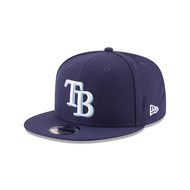 Tampa Bay Rays MLB New Era Men Navy 9Fifty Basic Snapback product image 1, provided for visual reference and product detail