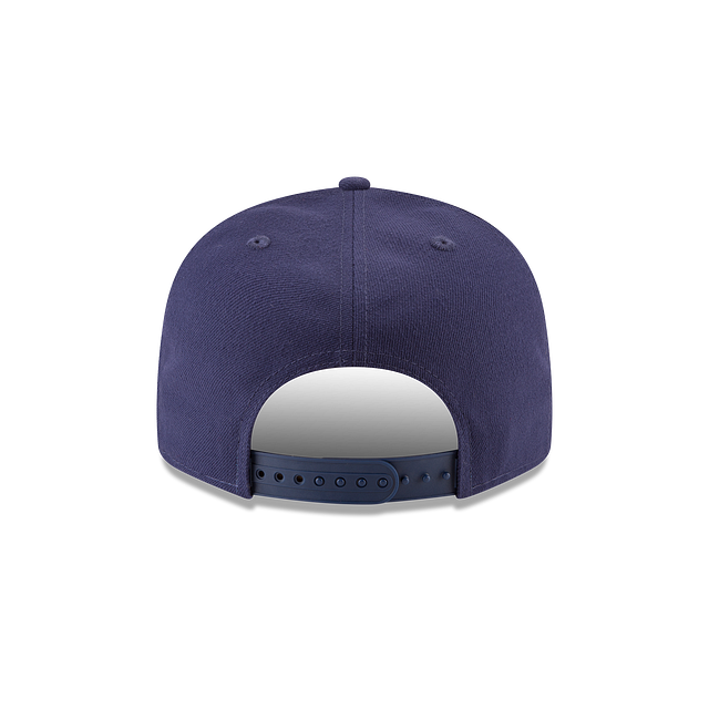 Tampa Bay Rays MLB New Era Men Navy 9Fifty Basic Snapback product image 2, provided for visual reference and product detail