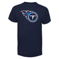 Tennessee Titans NFL 47 Brand Men Navy Primary Logo Fan T-Shirt product image 1, provided for visual reference and product