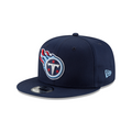Tennessee Titans NFL New Era Men Oceanside Blue 9Fifty Basic Snapback product image 1, provided for visual reference and