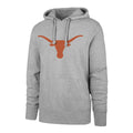 Texas Longhorns NCAA 47 Brand Men Athletic Grey Imprint Headline Pullover Hoodie product image 1, provided for visual