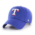 Texas Rangers MLB 47 Brand Men Royal Clean Up Adjustable Hat product image 1, provided for visual reference and product