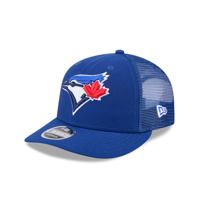 Toronto Blue Jays MLB New Era Men Royal 9Fifty Low Profile Trucker Snapback product image 1, provided for visual reference
