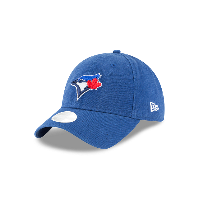 Toronto Blue Jays MLB New Era Women Royal 9Twenty Core Classic Adjustable Hat product image 1, provided for visual reference