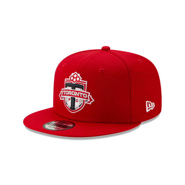 Toronto FC MLS New Era Men Red 9Fifty Team Color Basic Snapback product image 1, provided for visual reference and product