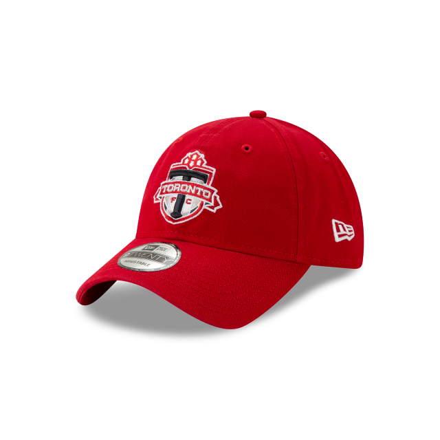 Toronto FC MLS New Era Men Red 9Twenty Adjustable Hat product image 1, provided for visual reference and product detail
