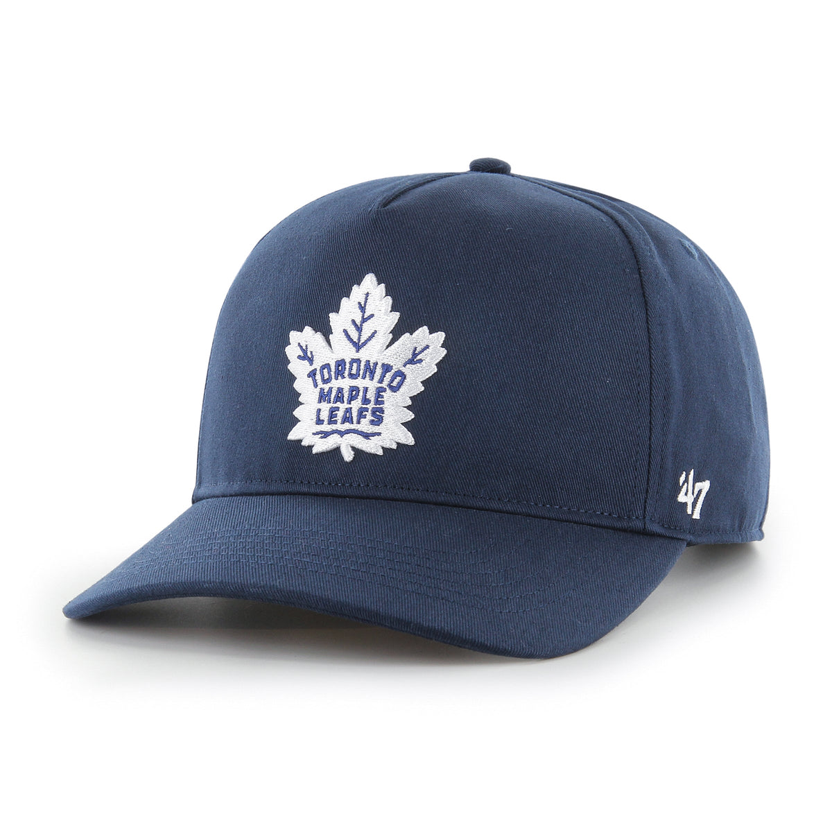 Toronto Maple Leafs NHL 47 Brand Men Navy Blue Hitch Adjustable Hat product image 1, provided for visual reference and