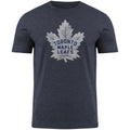Toronto Maple Leafs NHL Bulletin Men Navy Distressed Logo T-Shirt product image 1, provided for visual reference and product