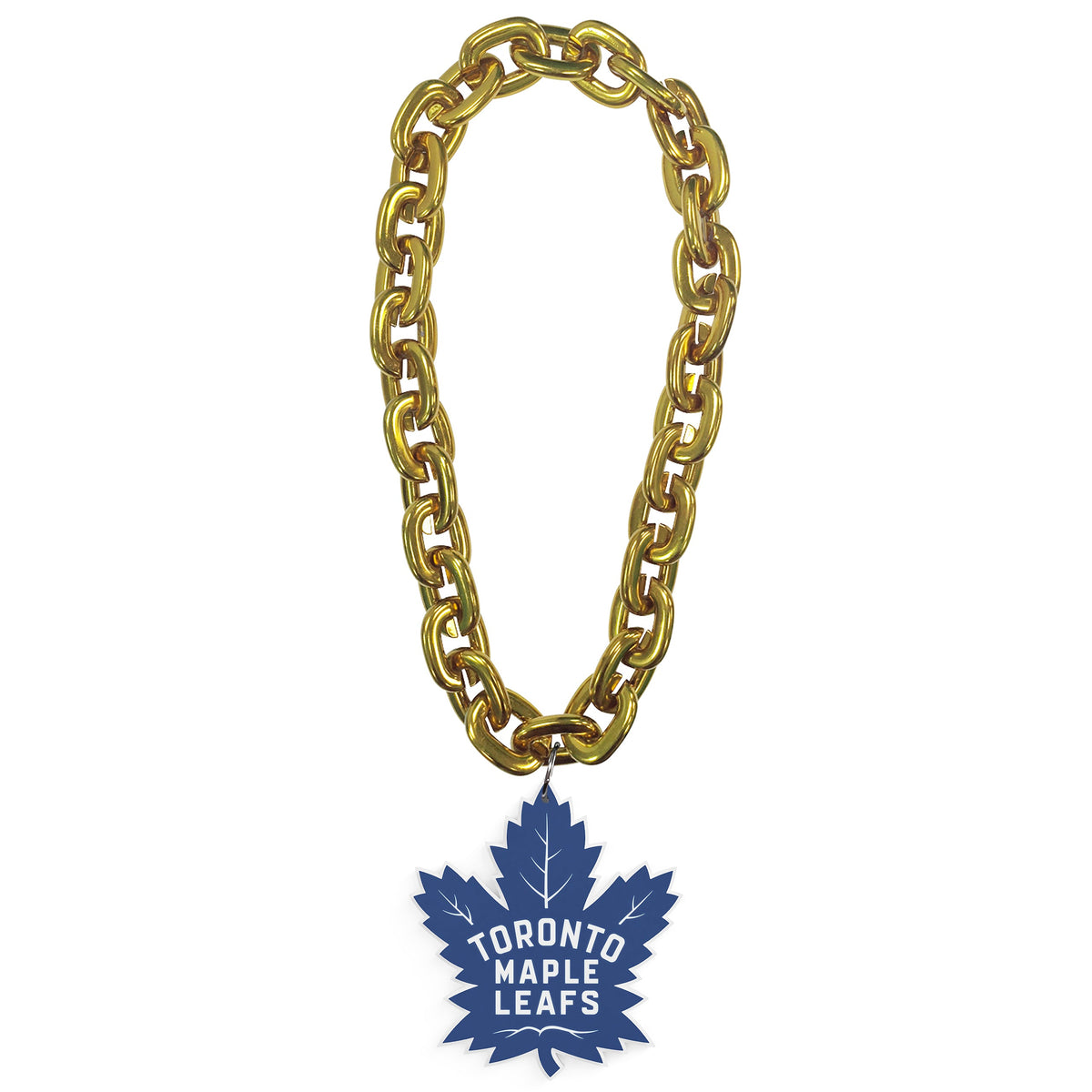 Toronto Maple Leafs NHL FanFave FanChain Gold Chain Necklace product image 1, provided for visual reference and product