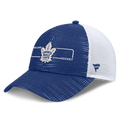 Toronto Maple Leafs NHL Fanatics Branded Men Royal Blue Authentic Pro Rink Boxed Logo Trucker Snapback product image 1,