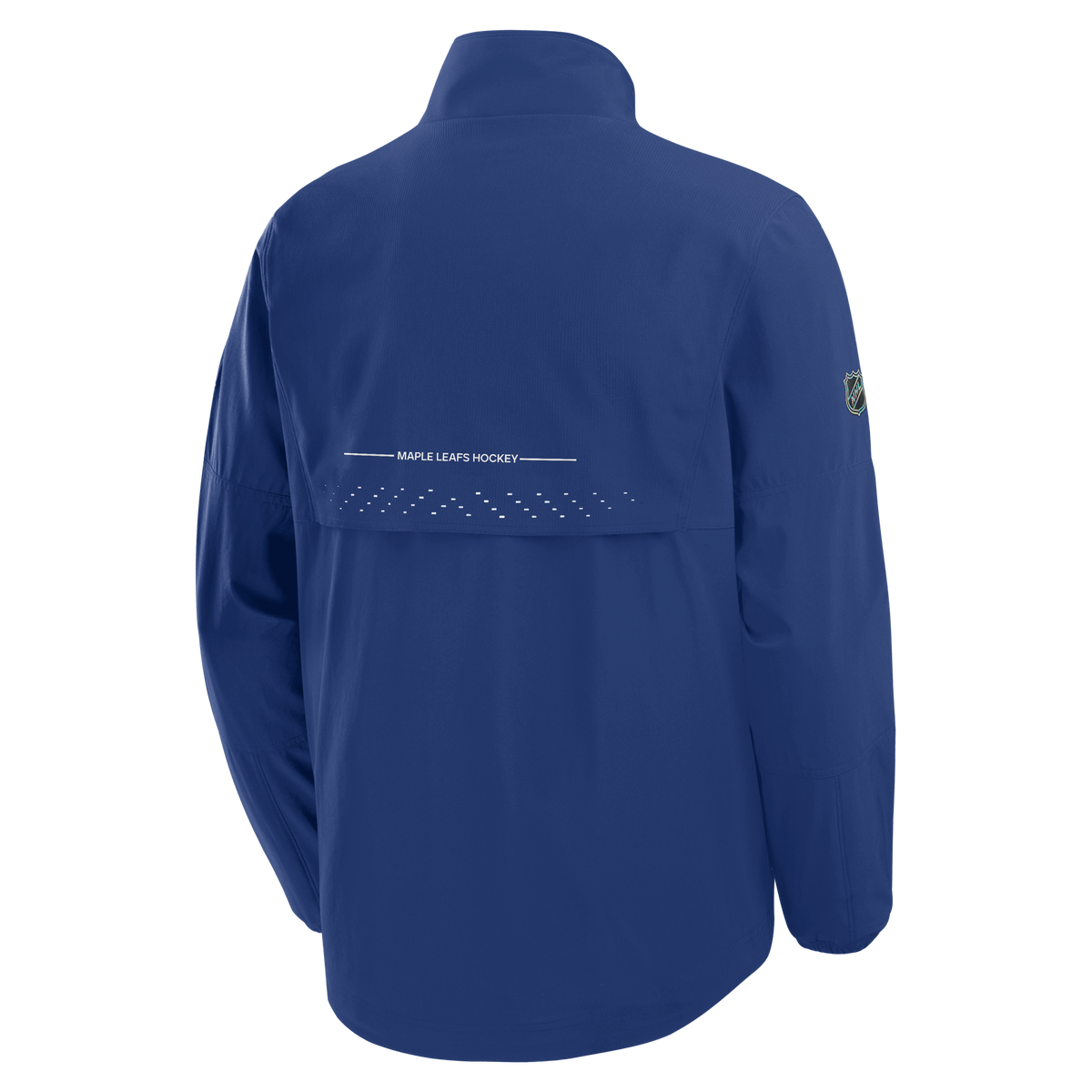 Toronto Maple Leafs NHL Fanatics Branded Men Royal Blue Authentic Pro Rink Coaches Jacket product image 2, provided for