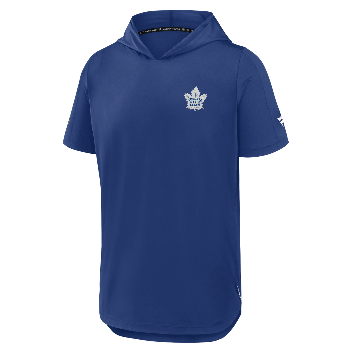 Toronto Maple Leafs NHL Fanatics Branded Men Royal Blue Authentic Pro Rink Short Sleeve Hoodie product image 1, provided for