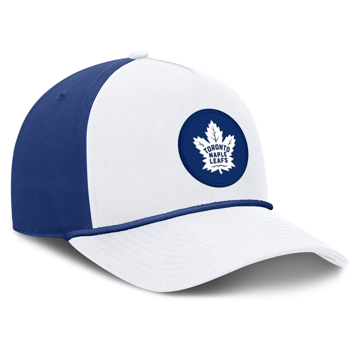 Toronto Maple Leafs NHL Fanatics Branded Men Royal Blue/White Authentic Pro Rink A-Frame Snapback product image 4, provided