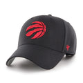 Toronto Raptors NBA 47 Brand Men Black MVP Adjustable Hat product image 1, provided for visual reference and product detail