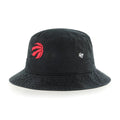 Toronto Raptors NBA 47 Brand Men Black Primary Bucket Hat product image 1, provided for visual reference and product detail