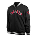 Toronto Raptors NBA 47 Brand Men’s Black Wax Pack Pro Camden Track Jacket product image 1, provided for visual reference and
