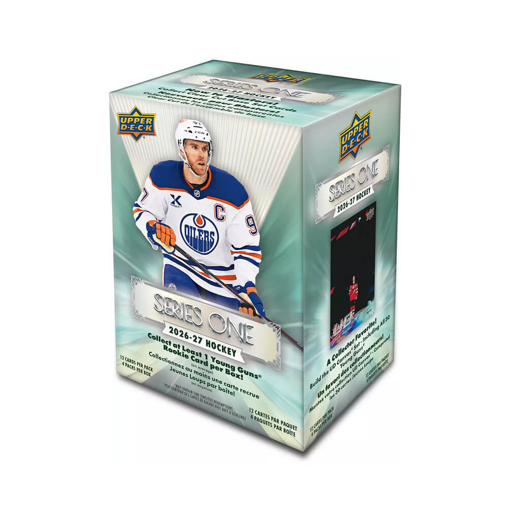 NHL Upper Deck 2026-2027 Hockey Cards Series 1 Blaster product image 1, provided for visual reference and product detail