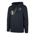 Utah Jazz NBA 47 Brand Men Black Imprint Headline Pullover Hoodie product image 1, provided for visual reference and product