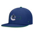 Vancouver Canucks NHL Fanatics Branded Men Royal Blue Authentic Pro Rink Snapback product image 1, provided for visual
