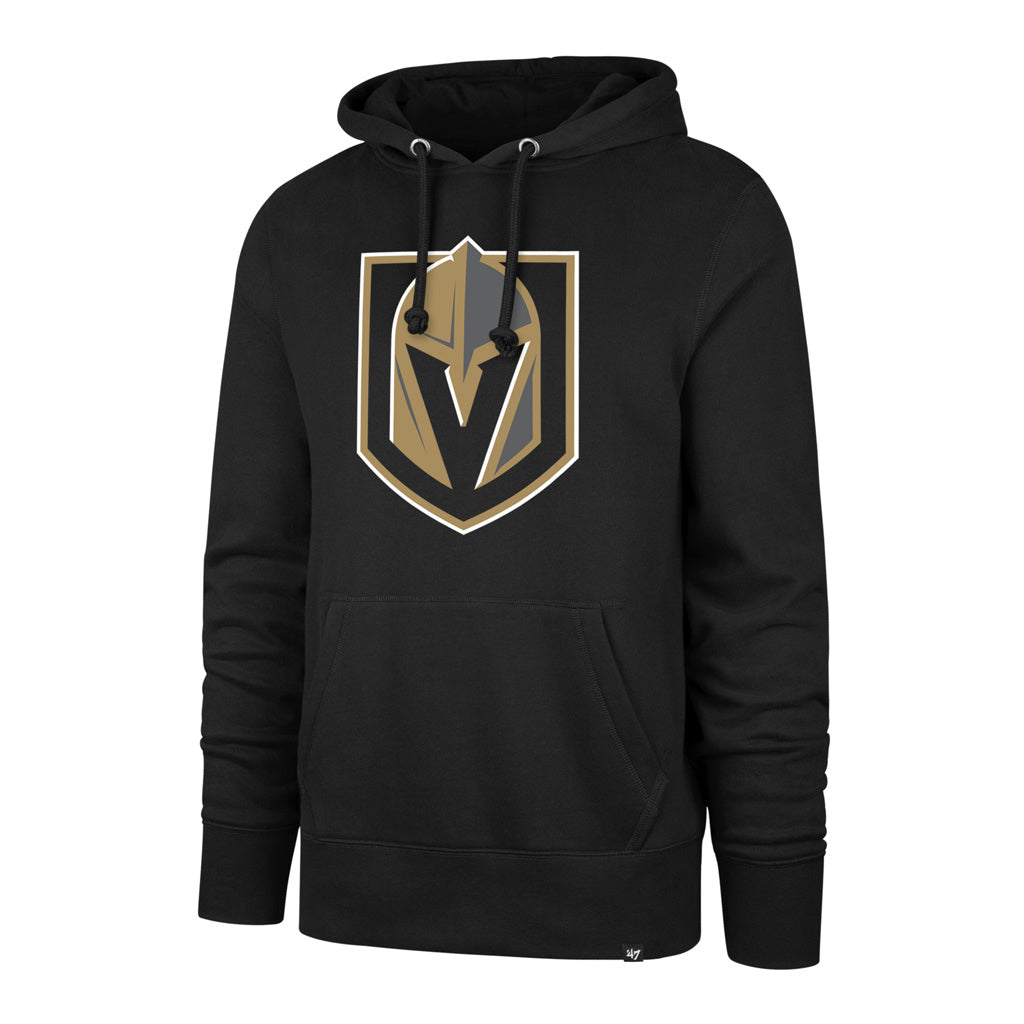 Vegas Golden Knights NHL 47 Brand Men Black Imprint Headline Pullover Hoodie product image 1, provided for visual reference