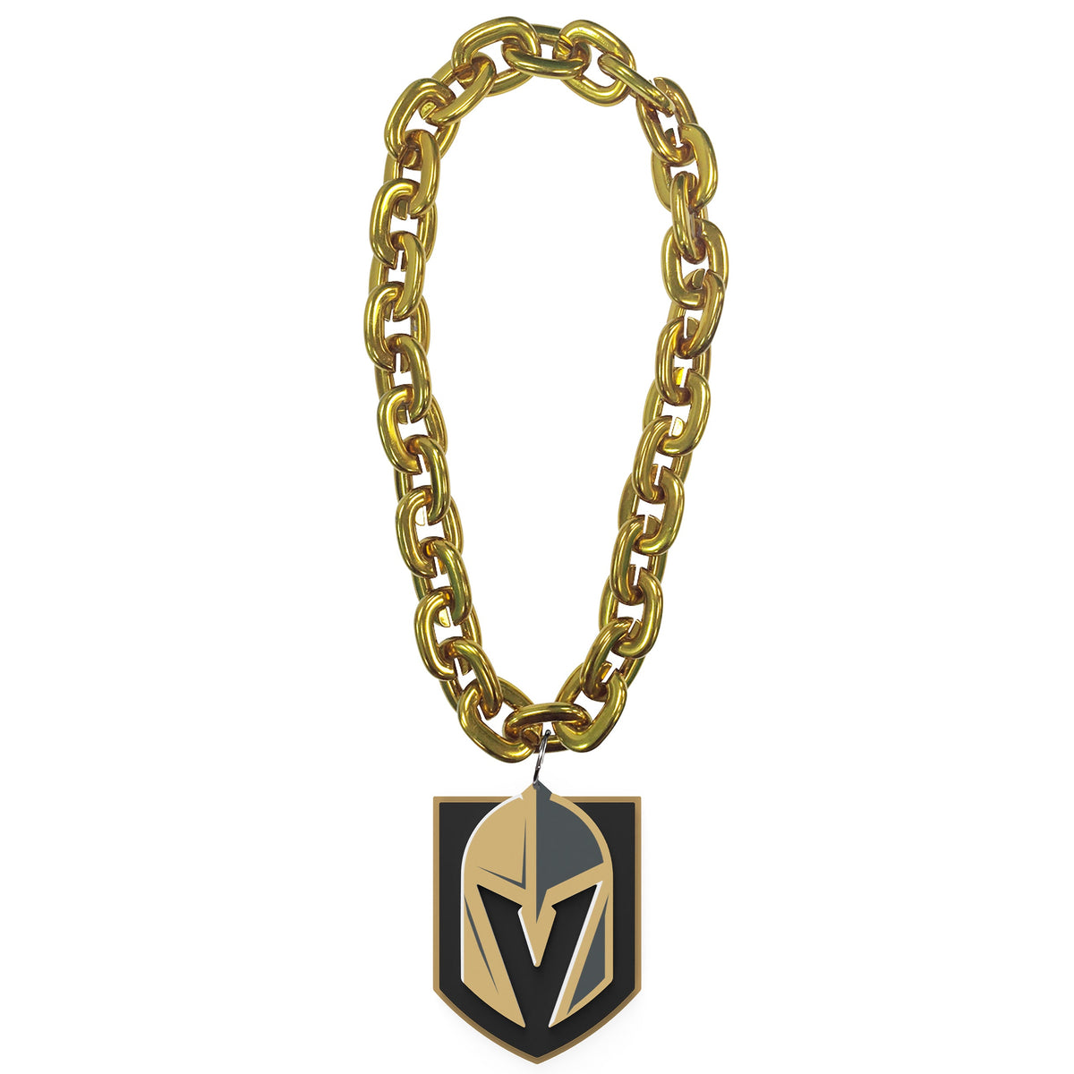 Vegas Golden Knights NHL FanFave FanChain Gold Chain Necklace product image 1, provided for visual reference and product