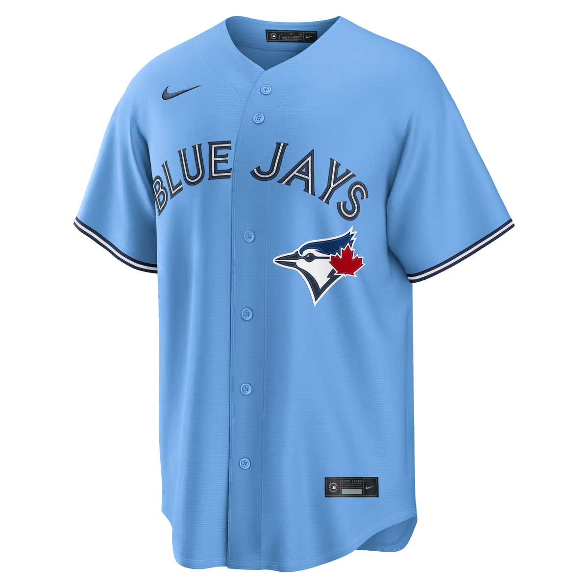 Vladimir Guerrero Jr. Toronto Blue Jays MLB Nike Men Powder Blue Replica Jersey product image 2, provided for visual