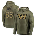 W.Commanders #86 Zach Ertz Player Olive Salute to Service product image 1