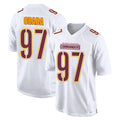 W.Commanders #97 Efe Obada Player White Fashion Football product image 1