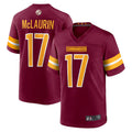 W.Commanders Home Game Football Jerseys - Burgundy - #17 product image 1
