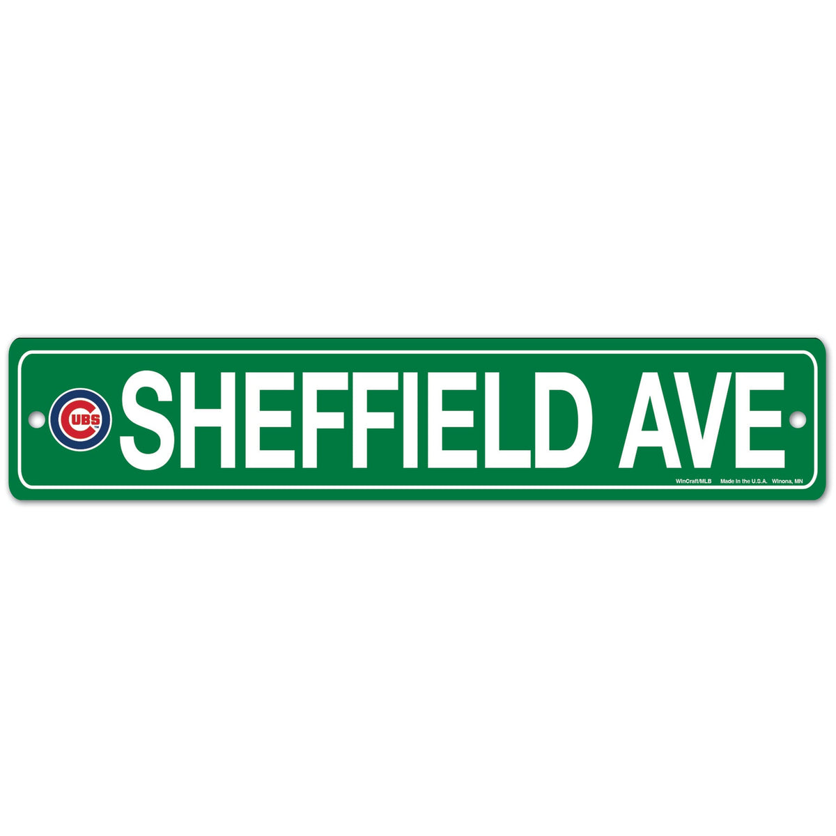 Sheffield Street Sign Plastic product image 1, provided for visual reference and product detail review