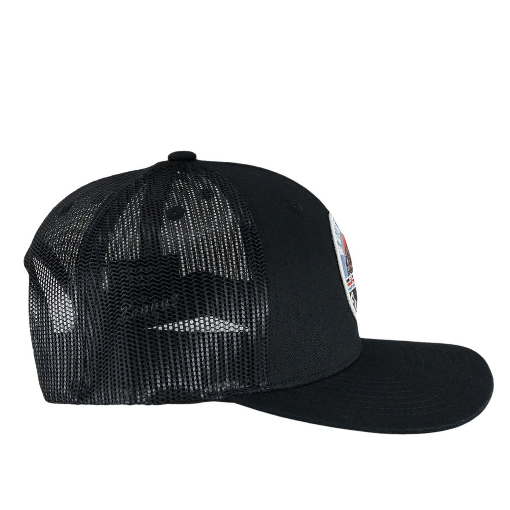 Wrigley Field Black Dakota Trucker Hat product image 4, provided for visual reference and product detail review