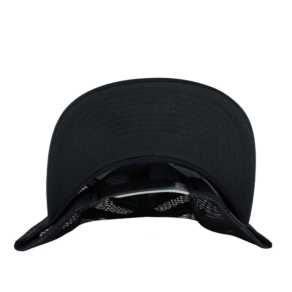 Wrigley Field Black Dakota Trucker Hat product image 6, provided for visual reference and product detail review